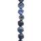 Blue Faceted Sodalite Round Beads, 8mm by Bead Landing&#x2122;